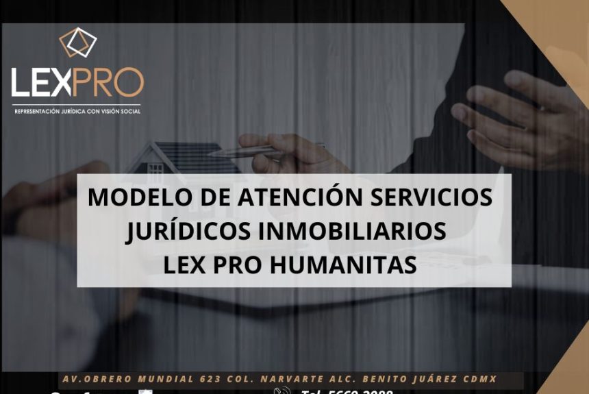 MODELO DE ATENCIÓN SERVICIOS JURÍDICOS INMOBILIARIOS